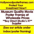 Hollywood Poster Frames