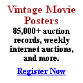 movie poster auction house