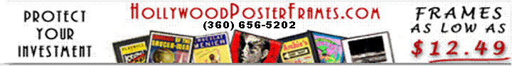 Hollywood Poster Frames