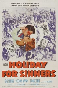 Holiday For Sinners - one sheet