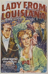 Lady From Louisiana - one sheet