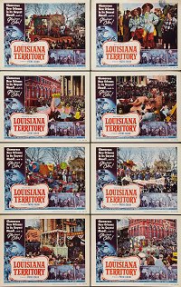 Louisiana Territory - lobby card set