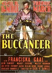 Buccaneer 1938 US one sheet