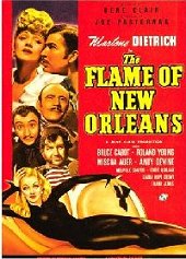 Flame of New Orleans 1941 US window card