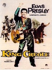 King Creole 1958 Spanish one sheet