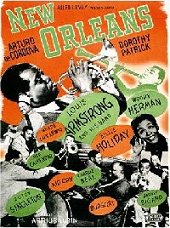 New Orleans 1947 Swedish one sheet